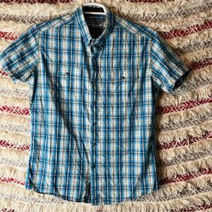KUHL Born In The Mountains Button Up Shirt Size M